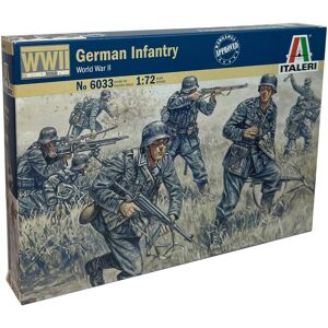 Italeri Tyske Infanterisoldater Wwii - 1:72 Soldater Modelbyggesæt