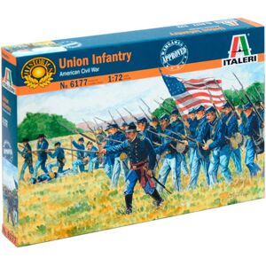 Italeri Union Infanteri Amerikanske Borgerkrig - 1:72 Soldater Modelbyggesæt