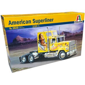 Italeri American Superliner - 1:24 Lastbiler Og Trailere Modelbyggesæt