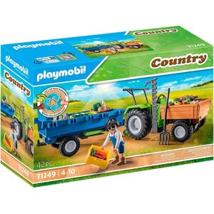 Playmobil Traktor Med Anhænger  Country