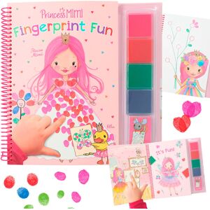 Princess - Fingerprint Fun Bog 4-girlz Legetøj Til Piger