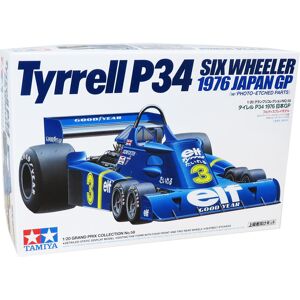 Tamiya Tyrrell P34 Six Wheeler 1976 Japan Gp - Modelbil Byggesæt - Biler / Motorcykler Modelbyggesæt