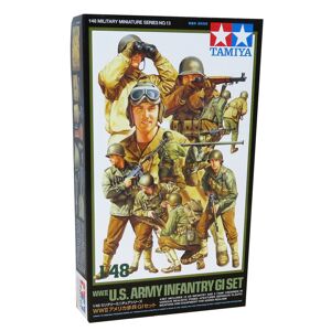 Tamiya Us Army Infantry Gi Sæt - Modelfigur Soldater Modelbyggesæt