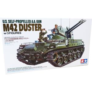 Tamiya Us Self-propelled A.A Gun M42 Duster - Modelkampvogn Militær Køretøjer Modelbyggesæt