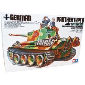 Tamiya Panther Type G Modelkampvogn Militær Køretøjer Modelbyggesæt