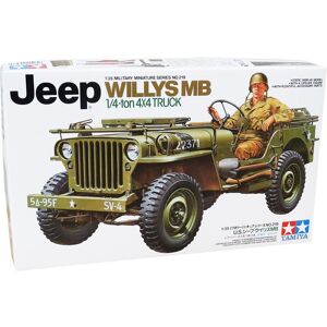 Tamiya Us Willys Mb Modelbil Militær Køretøjer Modelbyggesæt