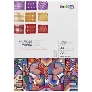 Carioca Plus Marker A4 Tegnepapir 70g Malebøger&Tegneblokke