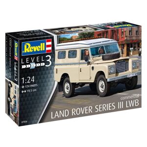 Revell Land Rover Series Iii Lwb Modelbil Byggesæt - Biler / Motorcykler Modelbyggesæt