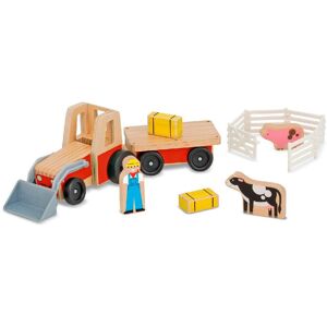 Melissa&Doug Traktor i Træ Legetøj 3 - 6 År