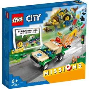 City 60353 - Redningsmissioner For Vilde Dyr Lego City