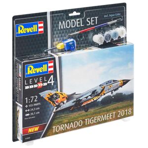 Revell Tornado Tigermeet 2018 1:72 Med Lim Og Maling Byggesæt - Fly Modelbyggesæt