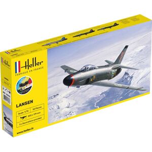 Heller Lansen Jagerfly - Starter Kit Byggesæt - Fly Modelbyggesæt