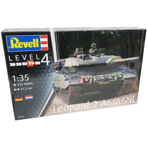 Revell Leopard 2 A6 Kampvogn - 1:35 Militær Køretøjer Modelbyggesæt