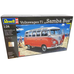 Revell Volkswagen T1 Samba Bus - 1:24 Byggesæt - Biler / Motorcykler Modelbyggesæt