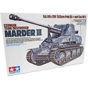 Tamiya German Tank Destroyer Marder Iii Militær Køretøjer Modelbyggesæt