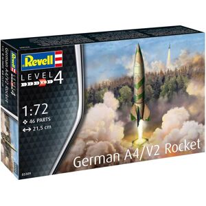 Revell Tysk V2 A4 Raket Med Rampe Militær Køretøjer Modelbyggesæt