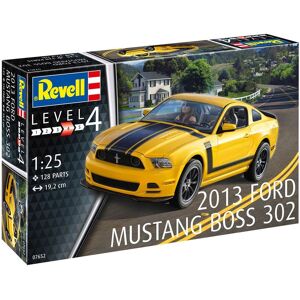 Revell 2013 Ford Mustang Boss 302 Modelbil Byggesæt - Biler / Motorcykler Modelbyggesæt