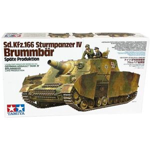 Tamiya Sd.Kfz.166 Sturmpanzer Iv Brummbãr Modelkampvogn Militær Køretøjer Modelbyggesæt