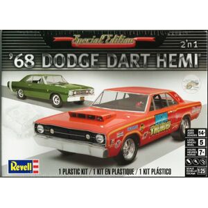 Revell 1968 Hemi Dart 2'n1 - Modelbil Byggesæt - Biler / Motorcykler Modelbyggesæt