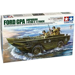 Tamiya Ford Gpa Amphibian 1/4ton 4x4 Modelbil Militær Køretøjer Modelbyggesæt