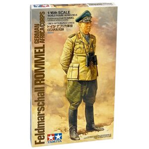 Tamiya Feldmarschall Rommel Modelfigur Soldater Modelbyggesæt