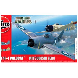 Airfix Grumman F-4 Wildcat&Mitsubishi Byggesæt - Fly Modelbyggesæt