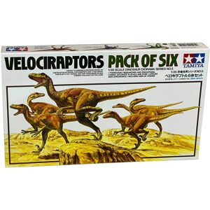 Tamiya Velociraptors Pack Of Six Sæt Byggesæt - Space Og Div. Modelbyggesæt