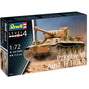 Revell Pzkpfw, Vi Ausf, H Tiger Modelkampvogn Militær Køretøjer Modelbyggesæt