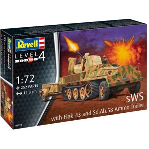 Revell Sws Mit Flak-aufbau Als Sfl. Mit 3,7cm Flak 43 Modelkampvogn Militær Køretøjer Modelbyggesæt