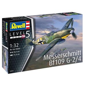 Revell Messerschmitt Bf109g-2/4 Modelfly Byggesæt - Fly Modelbyggesæt