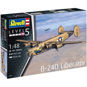 Revell B-24d Liberator Modelfly Byggesæt - Fly Modelbyggesæt