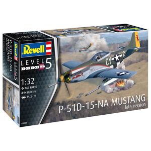 Revell P-51d Mustang (Late Version) Modelfly Byggesæt - Fly Modelbyggesæt