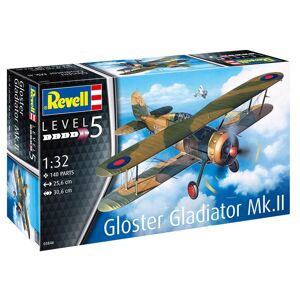 Revell Gloster Gladiator Mk. Ii Modelfly Byggesæt - Fly Modelbyggesæt