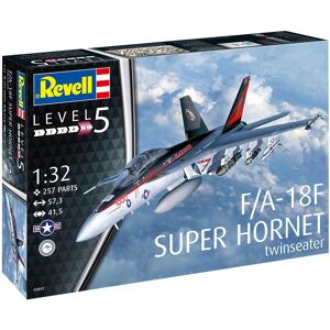 Revell F/a-18f Super Hornet Modelfly Byggesæt - Fly Modelbyggesæt