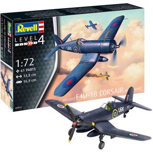 Revell F4u-1b Corsair Royal Navy Modelfly Byggesæt - Fly Modelbyggesæt