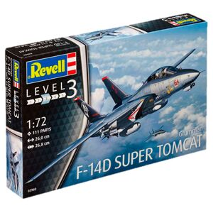 Revell F-14d Super Tomcat Modelfly Byggesæt - Fly Modelbyggesæt