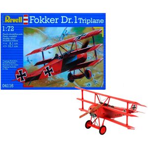 Revell Fokker Dr. 1 Triplane Modelfly Byggesæt - Fly Modelbyggesæt