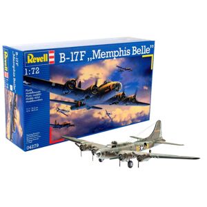 Revell B-17f Memphis Belle Modelfly Byggesæt - Fly Modelbyggesæt