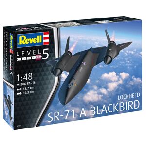 Revell Lockheed Sr-71 Blackbird Modelfly Byggesæt - Fly Modelbyggesæt