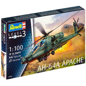 Revell Ah-64a Apache Modelhelikopter Byggesæt - Fly Modelbyggesæt