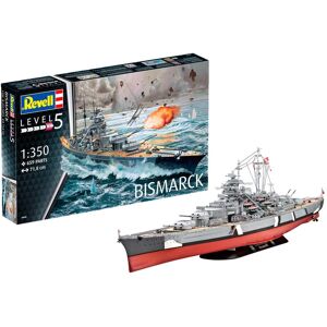 Revell Bismarck Modelskib Byggesæt - Skibe Modelbyggesæt