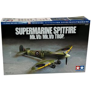 Tamiya Supermarine Spitfire Mk.Vb/mk.Vb Trop Modelfly Byggesæt - Fly Modelbyggesæt