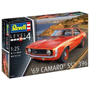 Revell 69 Camaro Ss Modelbil Byggesæt - Biler / Motorcykler Modelbyggesæt