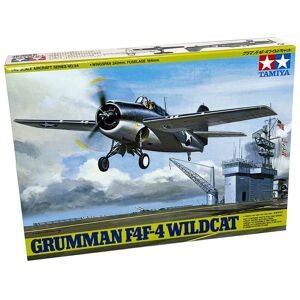 Tamiya Grumman F4f-4 Wildcat Modelfly Byggesæt - Fly Modelbyggesæt