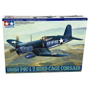 Tamiya Chance Vought F4u-1/2 Bird Cage Corsair Modelfly Byggesæt - Fly Modelbyggesæt