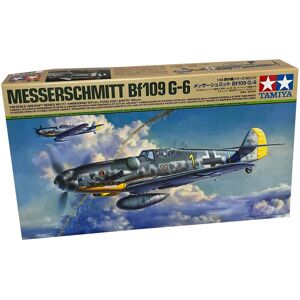 Tamiya Messerschmitt Bf 109 G-6 Modelfly Byggesæt - Fly Modelbyggesæt