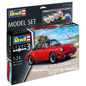 Revell Porsche 911 Carrera 3,2 Targa Modelbil Byggesæt - Biler / Motorcykler Modelbyggesæt