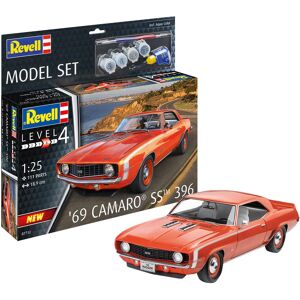 Revell '69 Camaro Ss Modelbil Byggesæt - Biler / Motorcykler Modelbyggesæt