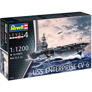 Revell Uss Enterprise Cv-6 Modelskib Byggesæt - Skibe Modelbyggesæt