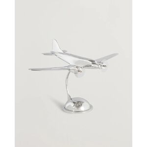 Authentic Models Desktop DC-3 Airplane Silver men One size